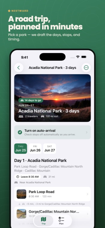 Plan a national park road trip in minutes